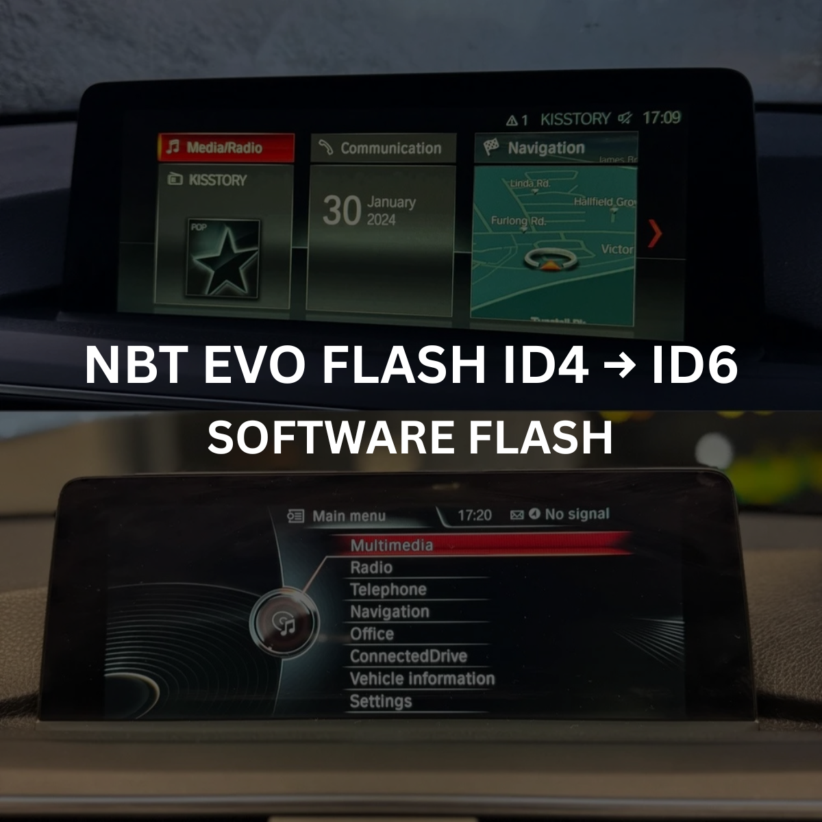 NBT EVO ID6 SOFTWARE FLASH - Remote Coding